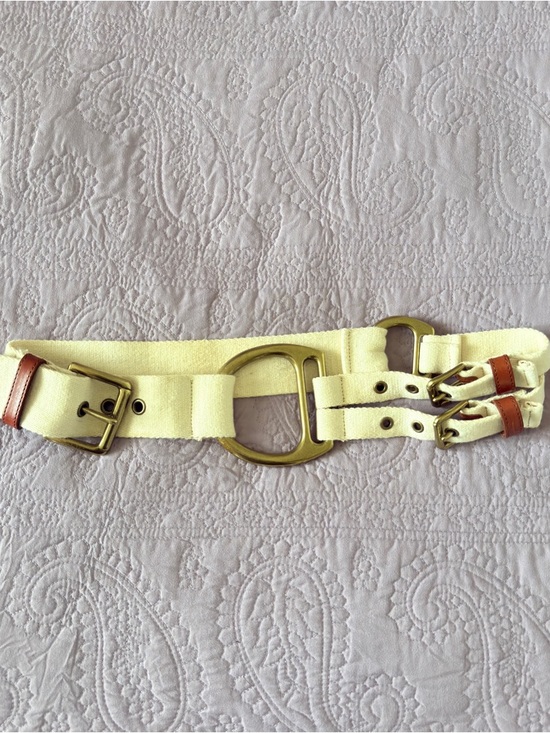 Ralph Lauren Accessories - 90’ Vintage Ralph Lauren/ Blue Label Canvas Belt